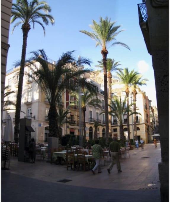 Apartament Bright Flat With View To The Castle And The Museum Alicante Zewnętrze zdjęcie